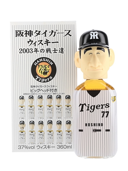 Hanshin Tigers Mercian 2003 Karuizawa - Number 77 Hoshino 36cl / 37%