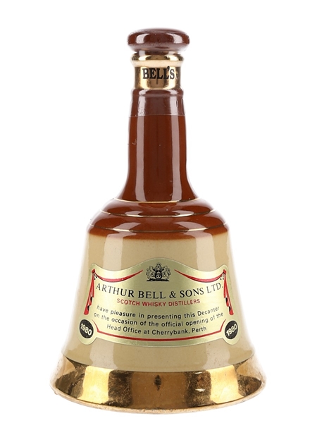 Bell's Old Brown Decanter Bottled 1980 - Cherrybank Head Office Opening 37.5cl / 40%