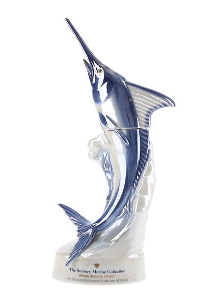 Suntory Blue Marlin Ceramic Decanter - Lot 190611 - Buy/Sell
