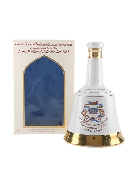 Bell's Ceramic Decanter Prince William Of Wales 1982 50cl / 40%