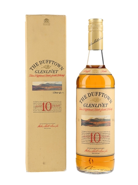 Dufftown Glenlivet 10 Year Old Bottled 1980s 75cl / 40%