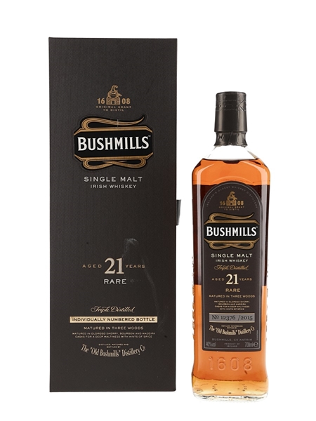 Bushmills 21 Year Old Bottled 2015 70cl / 40%