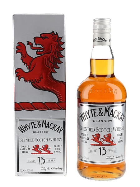 Whyte & Mackay 13 Year Old  70cl / 40%