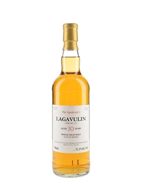 Lagavulin 1979 30 Year Old The Syndicate's Bottled 2009 70cl / 51.2%