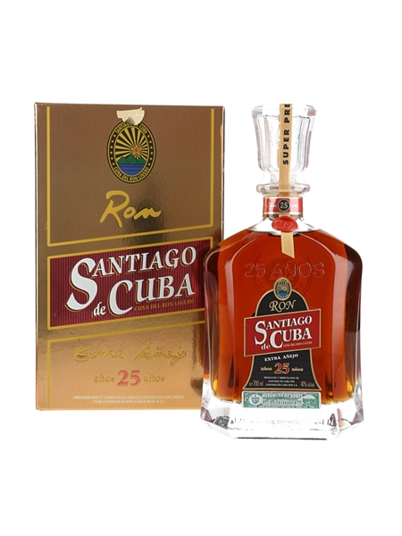 Ron Santiago De Cuba 25 Year Old Extra Añejo 70cl / 40%