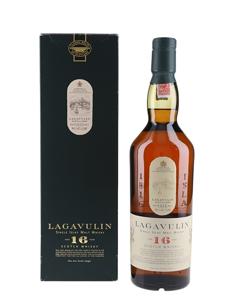 Lagavulin 16 Year Old Bottled 1990s - White Horse Distillers 70cl / 43%