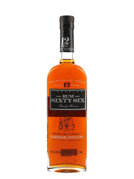 Foursquare Rum Sixty Six 12 Year Old Family Reserve  70cl / 40%