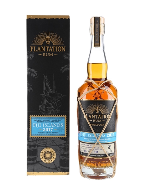 Plantation 2017 Single Cask Fiji Rum Bottled 2023 - StarmoreBoss 70cl / 50%