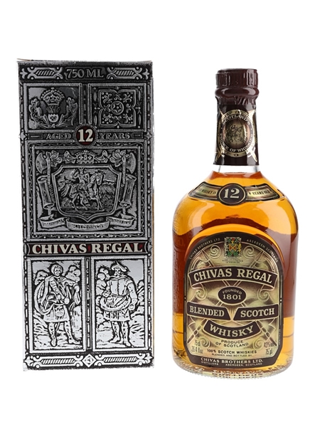 Chivas Regal 12 Year Old Bottled 1970s-1980s 75cl / 43%