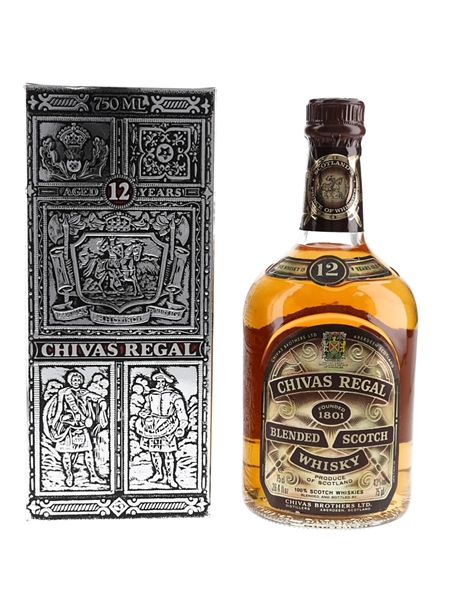 Chivas Regal 12 Year Old Bottled 1970s-1980s 75cl / 43%