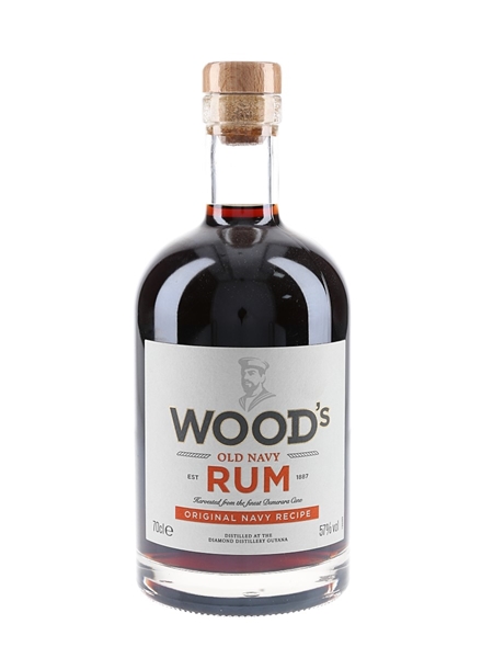 Wood's Old Navy Rum Diamond Distillery 70cl / 57%