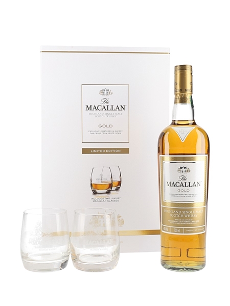 Macallan Gold Glass Pack The 1824 Series 70cl / 40%