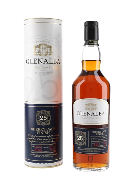 Glenalba 1990 25 Year Old Sherry Cask Finish - Clydesdale Scotch Whisky Co. 70cl / 40%