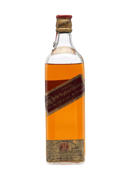 Johnnie Walker Red Label Bottled 1930s 75cl