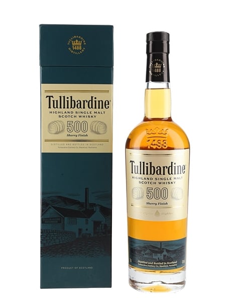 Tullibardine 500 Sherry Finish Bottled 2016 70cl / 43%