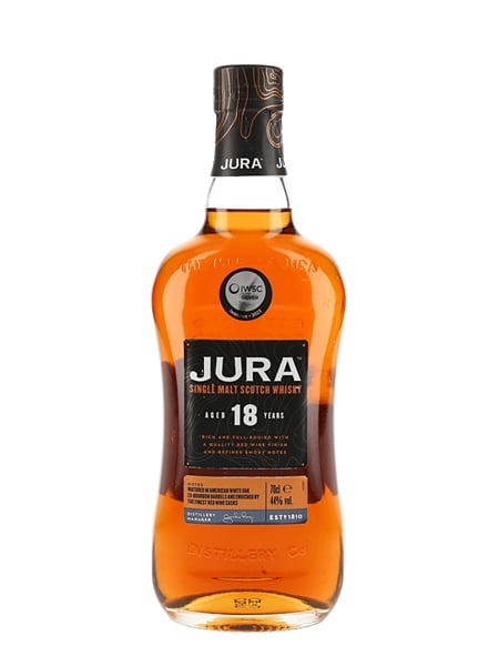 Jura 18 Year Old Red Wine Cask Finish 70cl / 44%