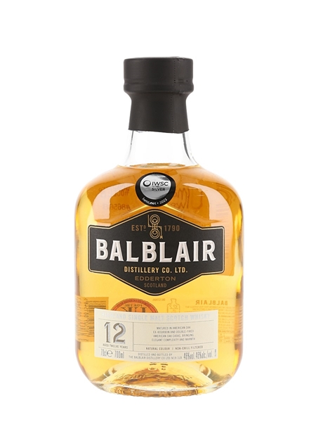 Balblair 12 Year Old Bottled 2022 70cl / 46%