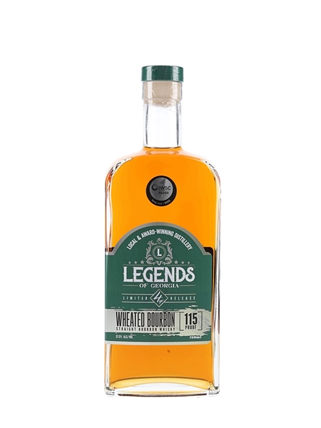 Legends Of Georgia 4 Year Old Wheated Bourbon  75cl / 57.5%