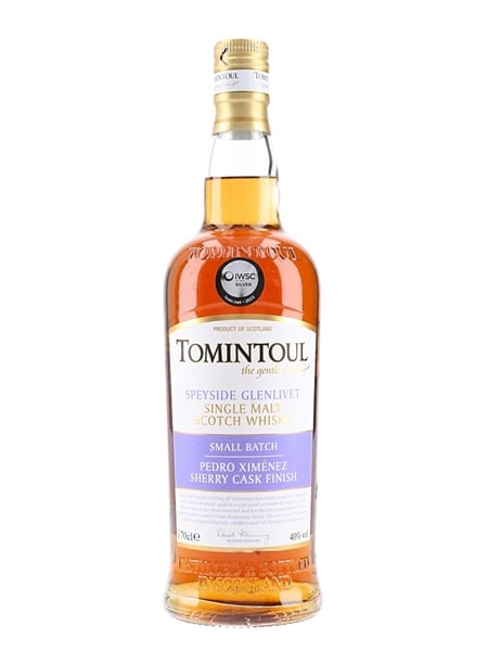 Tomintoul Small Batch Pedro Ximenez Sherry Cask Finish  70cl / 40%