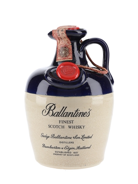 Ballantine's Finest Bottled 1970s - Ceramic Decanter 75cl / 40%