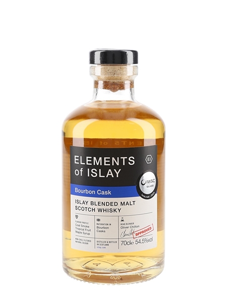 Elements Of Islay Bourbon Cask Blended Malt 70cl / 54.5%