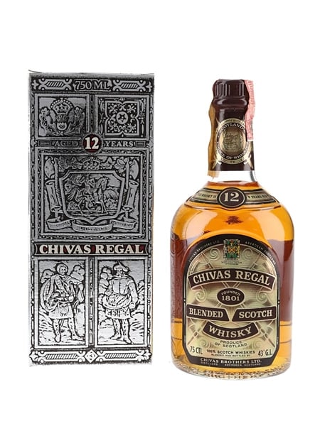 Chivas Regal 12 Year Old Bottled 1990s 75cl / 43%