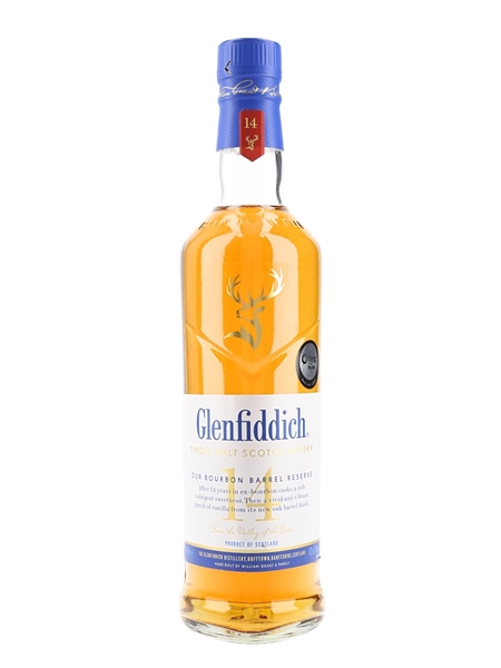 Glenfiddich 14 Year Old Bourbon Barrel Reserve 70cl / 43%