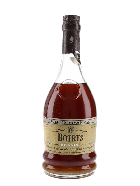 Botrys VSOP 50 Year Old Greek Brandy Bottled 1960s-1970s 67cl