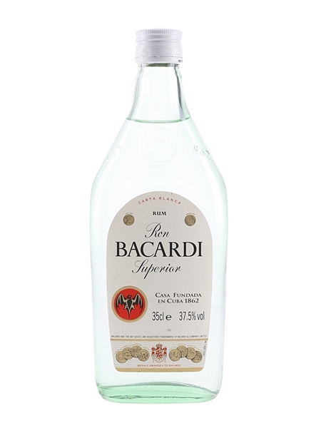 Ron Bacardi Superior Bottled 1990s 35cl / 37.5%