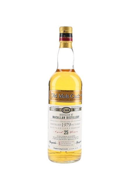 Macallan 1979 25 Year Old The Old Malt Cask Bottled 2005 - Douglas Laing 70cl / 50%