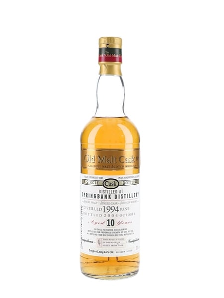 Springbank 1994 10 Year Old The Old Malt Cask Bottled 2004 - Douglas Laing 70cl / 50%