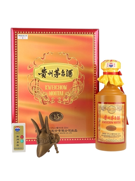 Kweichow Moutai 15 Year Old Bottled 2024 - Baijiu 50cl / 53%