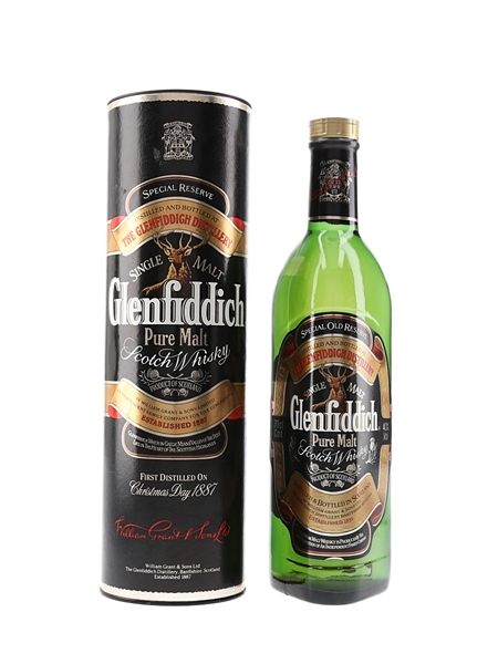 Glenfiddich Special Old Reserve Pure Malt Bottled 1990s 70cl / 40%