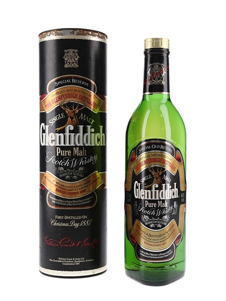 Glenfiddich Special Old Reserve Pure Malt Bottled 1990s 70cl / 40%