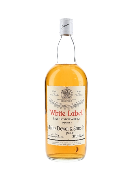 Dewar's White Label Bottled 1970s 100cl