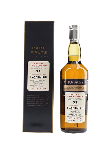 Teaninich 1972 23 Year Old Rare Malts Selection 75cl / 64.95%