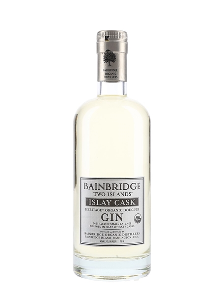 Bainbridge Two Islands Islay Cask Gin  75cl / 45%