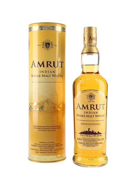 Amrut Single Malt Bottled 2018 70cl / 46%