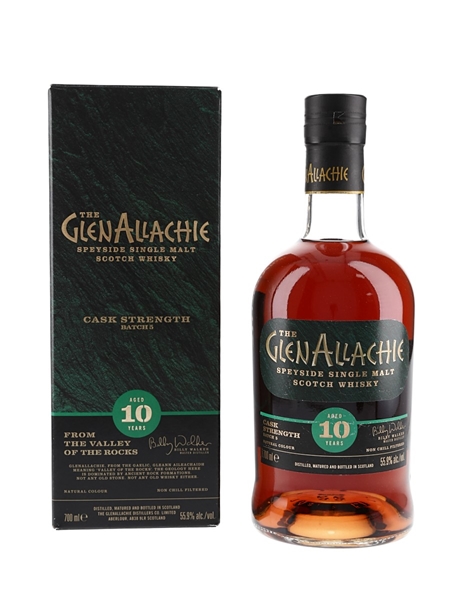 Glenallachie 10 Year Old Cask Strength Batch 5 Bottled 2021 70cl / 55.9%