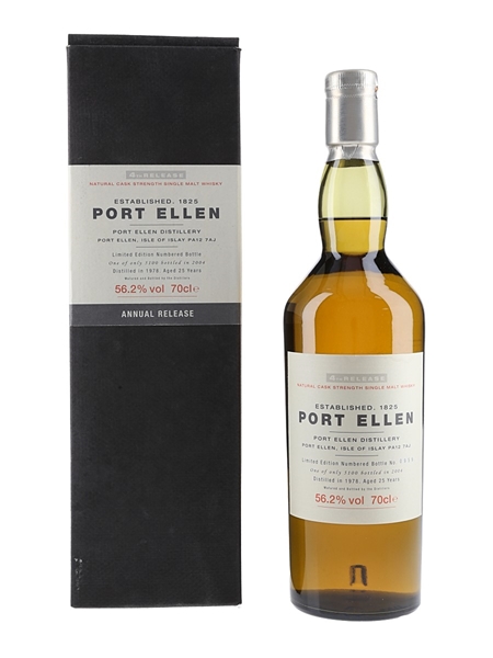 Port Ellen 1978 25 Year Old Special Releases 2004 - 4th Release 70cl / 56.2%