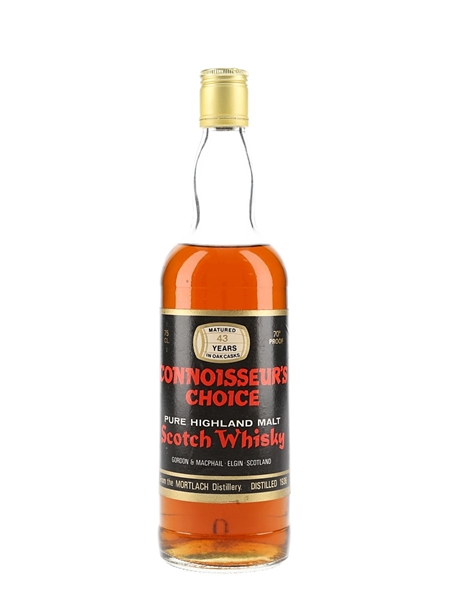 Mortlach 1936 Connoisseur's Choice Bottled 1980s - Gordon & MacPhail 75cl / 40%