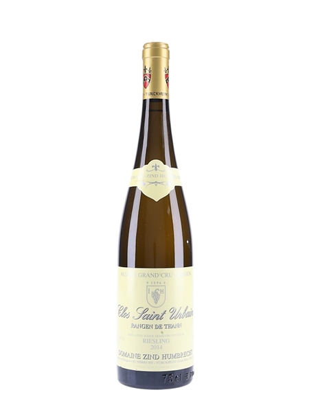 2014 Clos St Urbain Rangen de Thann Riesling Grand Cru Domaine Zind Humbrecht 75cl / 12.5%