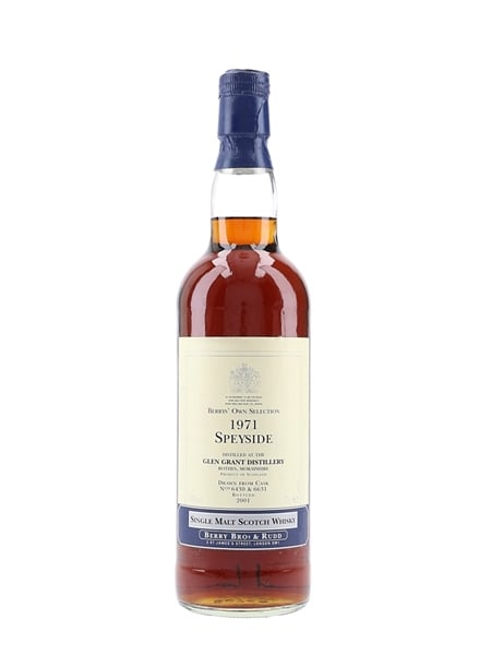 Glen Grant 1971 Bottled 2001 - Berry Bros & Rudd 70cl / 43%