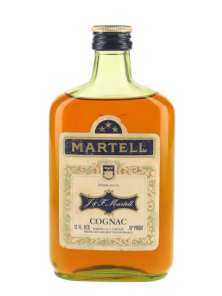 Martell 3 Star Bottled 1970s 35cl / 40%