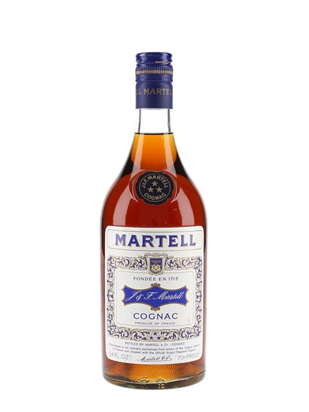 Martell 3 Star VS Bottled 1970s 68cl / 40%