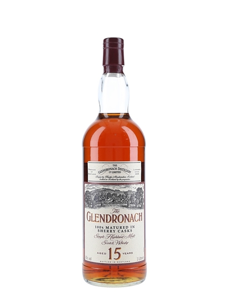 Glendronach 15 Year Old Bottled 1990s 100cl / 40%