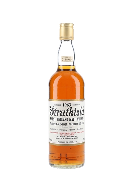 Strathisla 1963 Bottled 1996 - Gordon & MacPhail 70cl / 40%