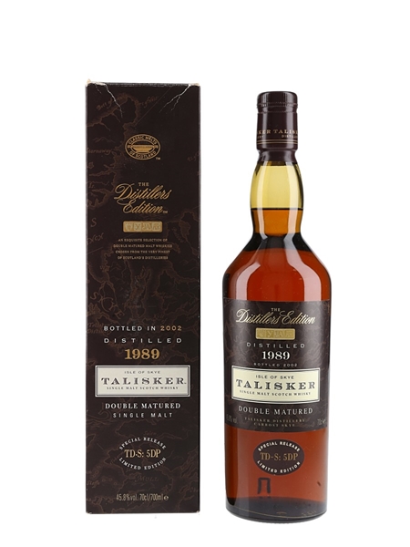 Talisker The Distillers Edition 1989 Bottled 2002 70cl / 45.8%