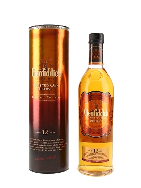 Glenfiddich 12 Year Old Toasted Oak Reserve Limited Edition 70cl / 40%