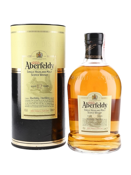 Aberfeldy 12 Year Old Bottled 2000s 100cl / 40%